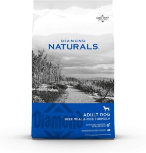 DIAMOND NATURALS DRY FOOD FOR ADULT DOG, BEEF, AND RICE FORMULA