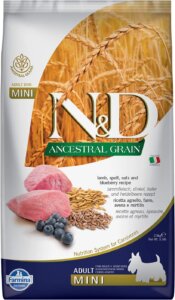 Dry dog food Farmina N&D Ancestral Grain Mini Breed