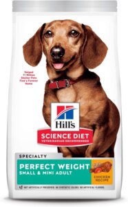 Hill's Science Diet Adult Small & Mini Premium food choices for Dachshunds