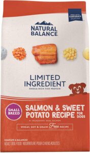 Natural Balance Diet with Just a Few Ingredients Small Breed Dry Dog Food Without Grains