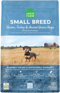 Open Farm Ancient Grains Recommended nutrition for Dachshund breeds