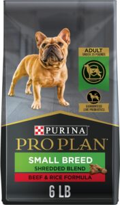 Purina Pro Plan Adult Dry Dog Food, Small Breed Shredded Formula