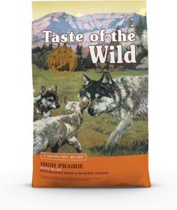 The Wild Grain-Free High Prairie Puppy's Tasting Recipe