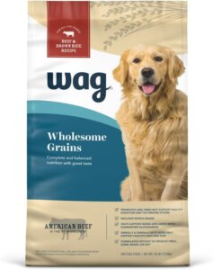 Wag Wholesome Grains Beef & Brown Rice