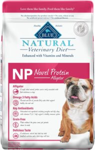 Blue Buffalo Natural Veterinary Diet N.P. Novel Protein Alligator Grain-Free Dry Dog Food