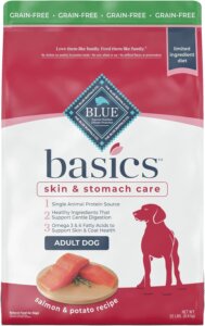 Blue Buffalo's best dietary options for Labradors suffering from stomach sensitivity