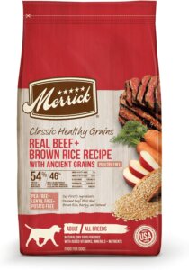 Merrick Classic Healthy Grains Best Dog Food for Senior Australian Shepherds