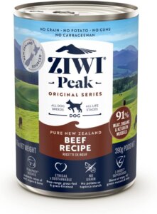 Ziwi Peak Beef Recipe Canned Dog Food