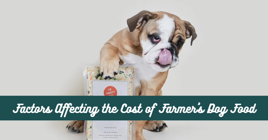 How expensive is farmer’s dog dog food 