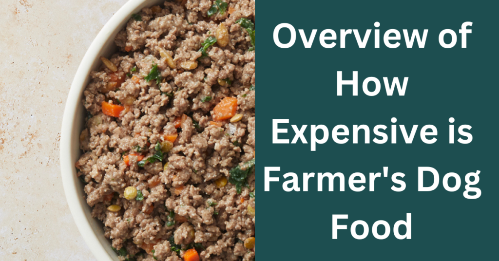 How expensive is the farmer’s dog food